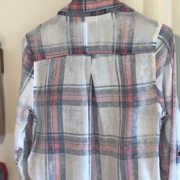 ‘Full Tilt’ Boyfriend Plaid Faded Shirt - Picture 5 of 8